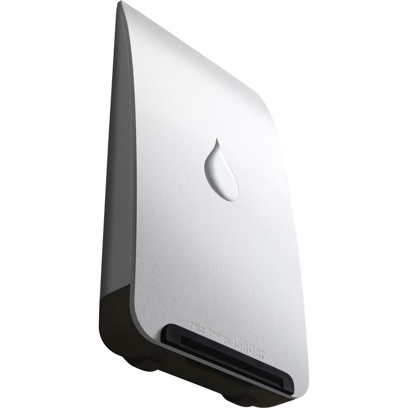 Rain Design iSlider stand for iPad/iPhone-Silver - Vertical, Horizontal - 5.5" x 3" x 0.9" - Aluminum