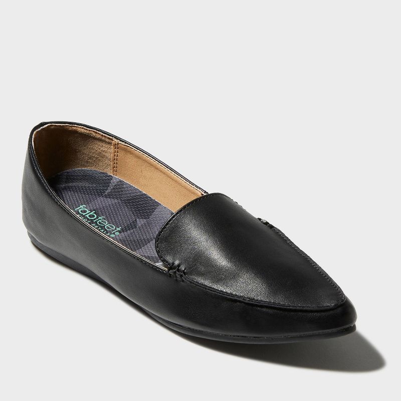 Women's Fab Feet by Foot Petals Everyday Gel Insole Cushions Black Trim To Fit - 1 pair