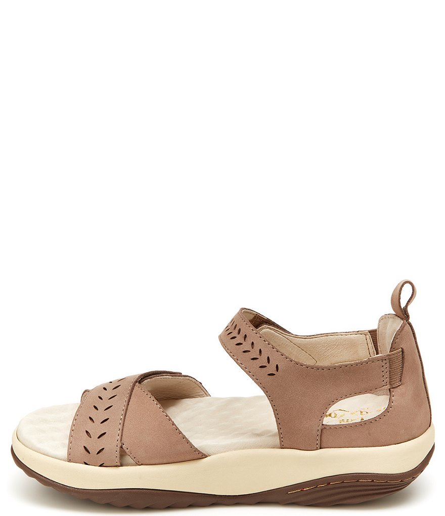 Jambu Sedona Suede Wedge Sandals