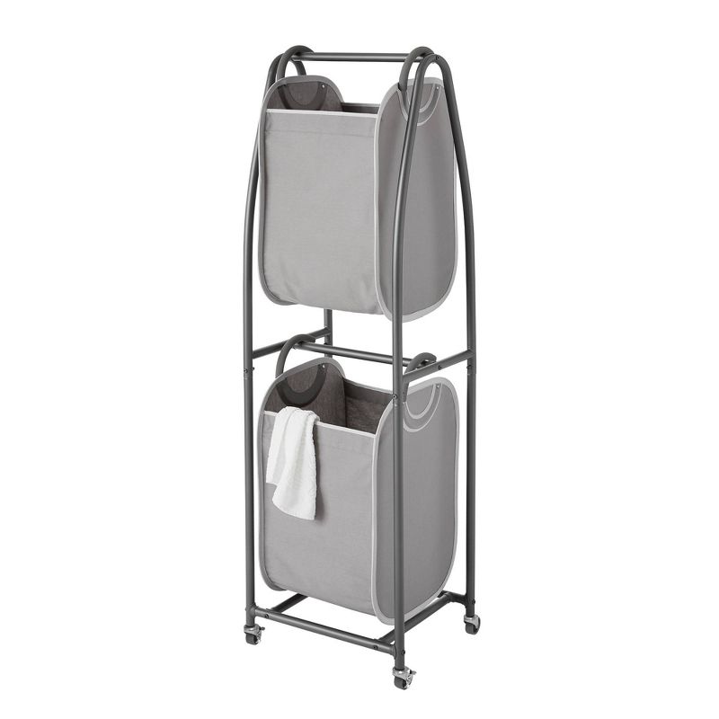 Rolling Triple Laundry Sorter White - Threshold™