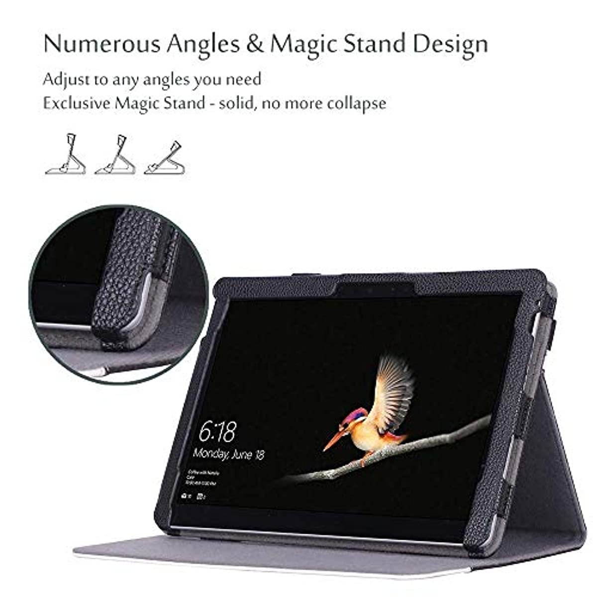 Procase Protective Case for Surface Go 2 2020 / Surface Go 2018 with ProCase Folio Case for Surface Go
