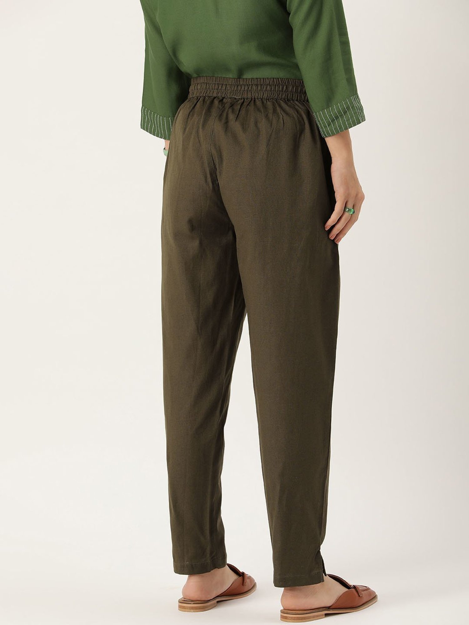 Amukti Olive Pants