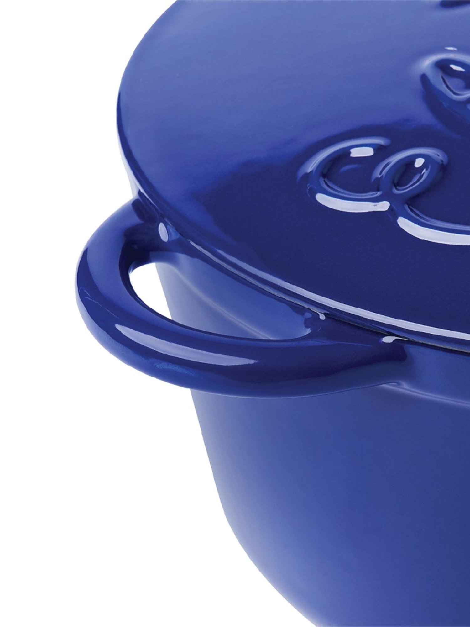 FnS Elantra Silver Stainless Steel Casserole With Lid (0.9 L)