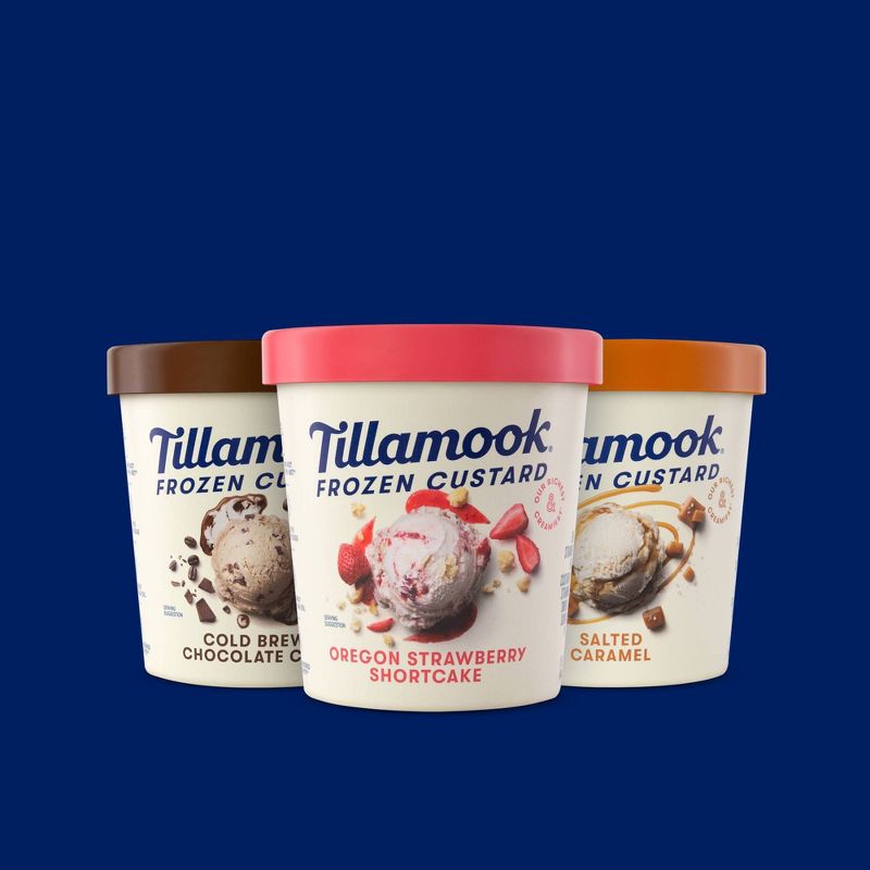 Tillamook Salted Caramel Frozen Custard - 15oz