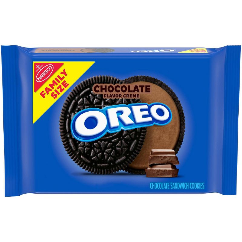 Oreo Chocolate Family Size Sandwich Cookies - 20oz
