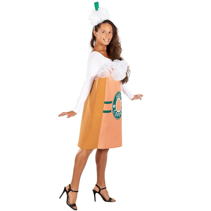 Orion Costumes "Just Coffee" Adult Costume with Tunic & Headpiece | One Size