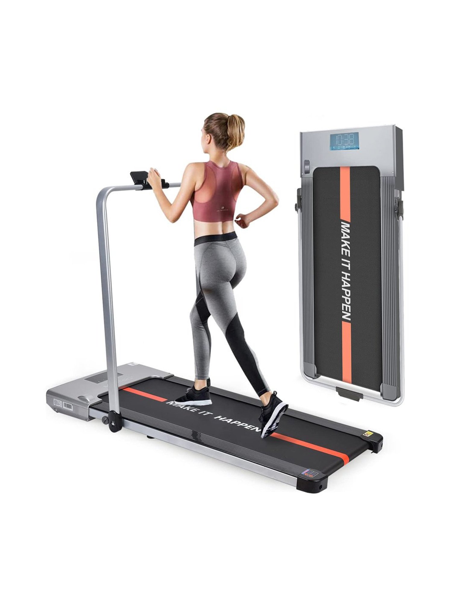 MAXPRO 2HP Under Desk Treadmill (Black)