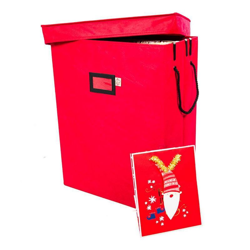 TreeKeeper Gift Bag and Tissue Paper Storage Box Red