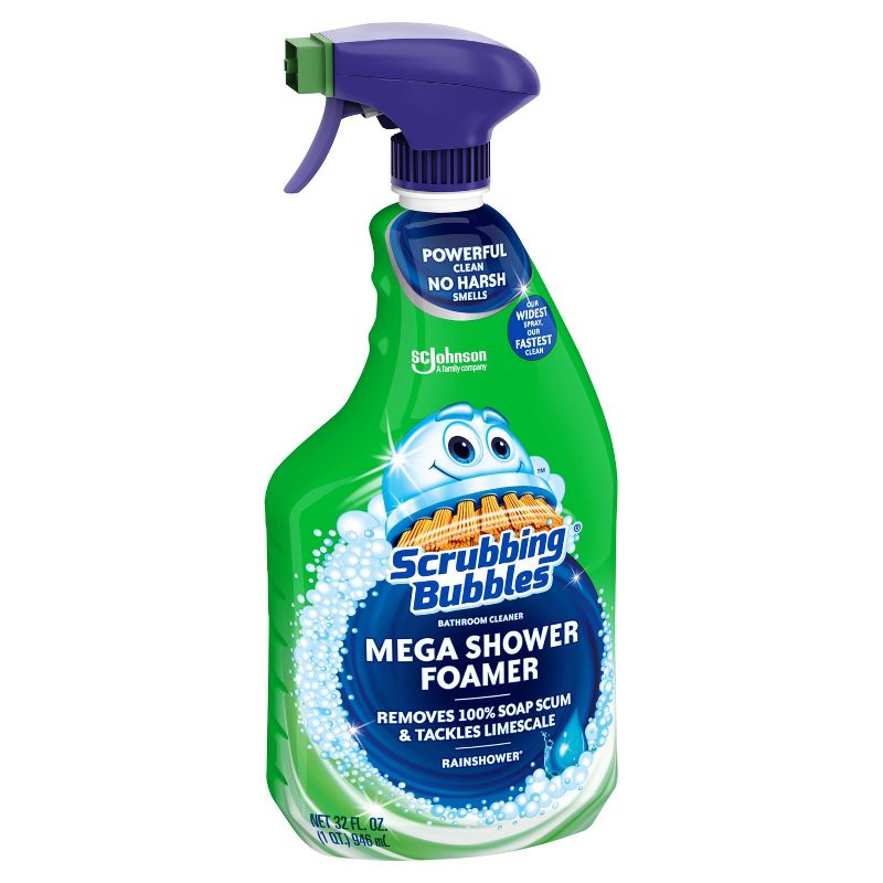 Scrubbing Bubbles Bathroom Mega Shower Foamer Spray - Rainshower - 32oz