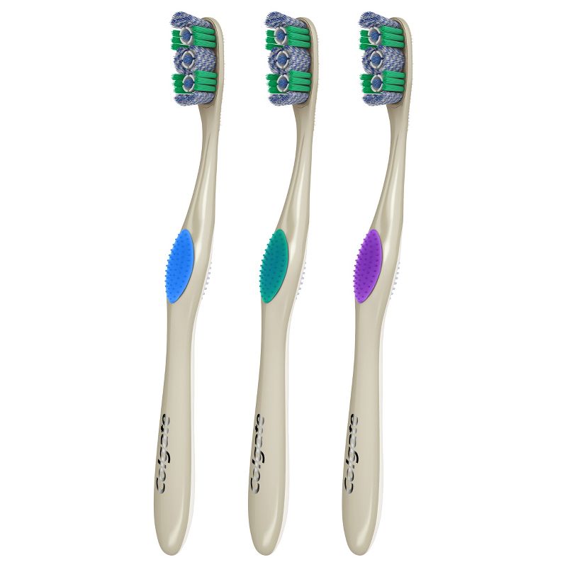 Colgate 360 Optic White Whitening Toothbrushes - Soft Bristles - 3ct