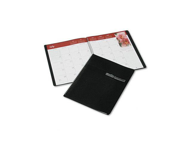 House of Doolittle 264-02 Earthscapes Full-Color Monthly Planner, 8-1/2 x 11, Black