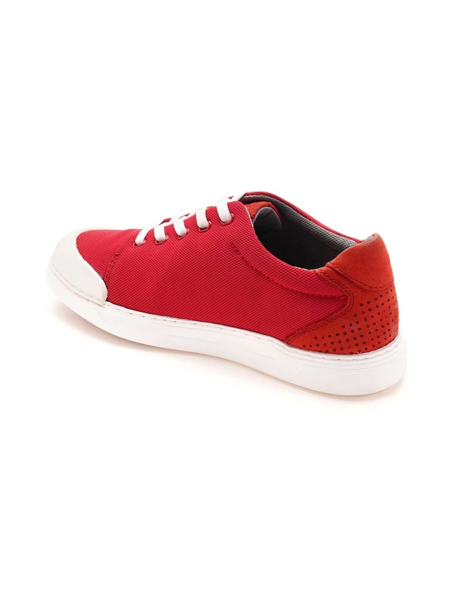 Ruosh Men's Red Casual Sneakers
