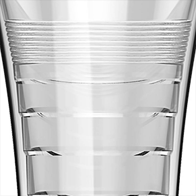 4pk Embossed Glass Drinkware Tall - Hearth & Hand™ with Magnolia