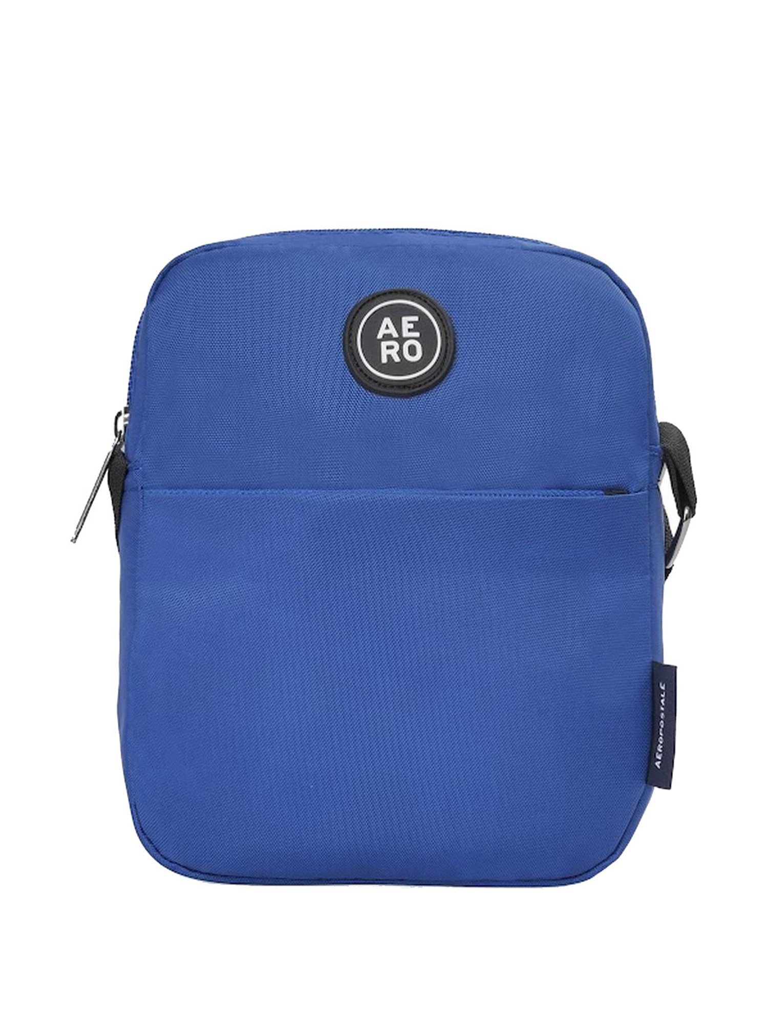 Aeropostale Eren Electric Blue Polyester Printed Cross Body Bag