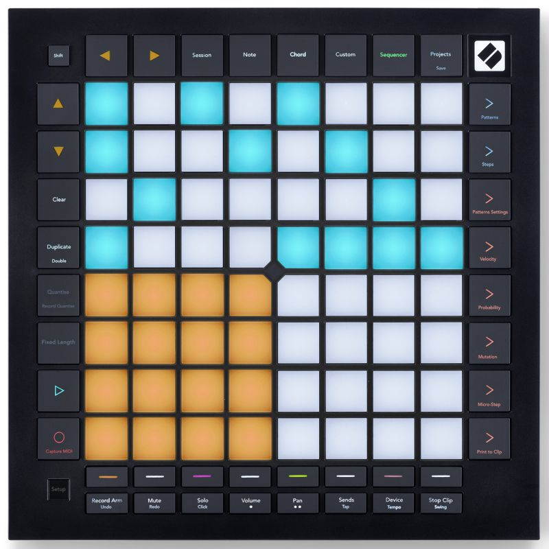 Novation Launchpad Pro Grid Controller [MK3] Bundle with Tascam TH-05 Headphones