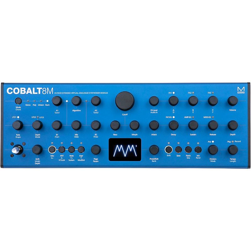 Modal Electronics Limited Cobalt8 8 Voice Extended Virtual Analog Synthesizer Module