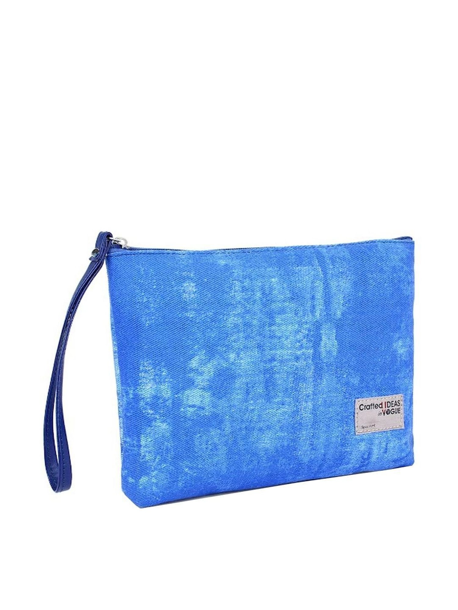 Spice Art Blue Solid Coin Pouch