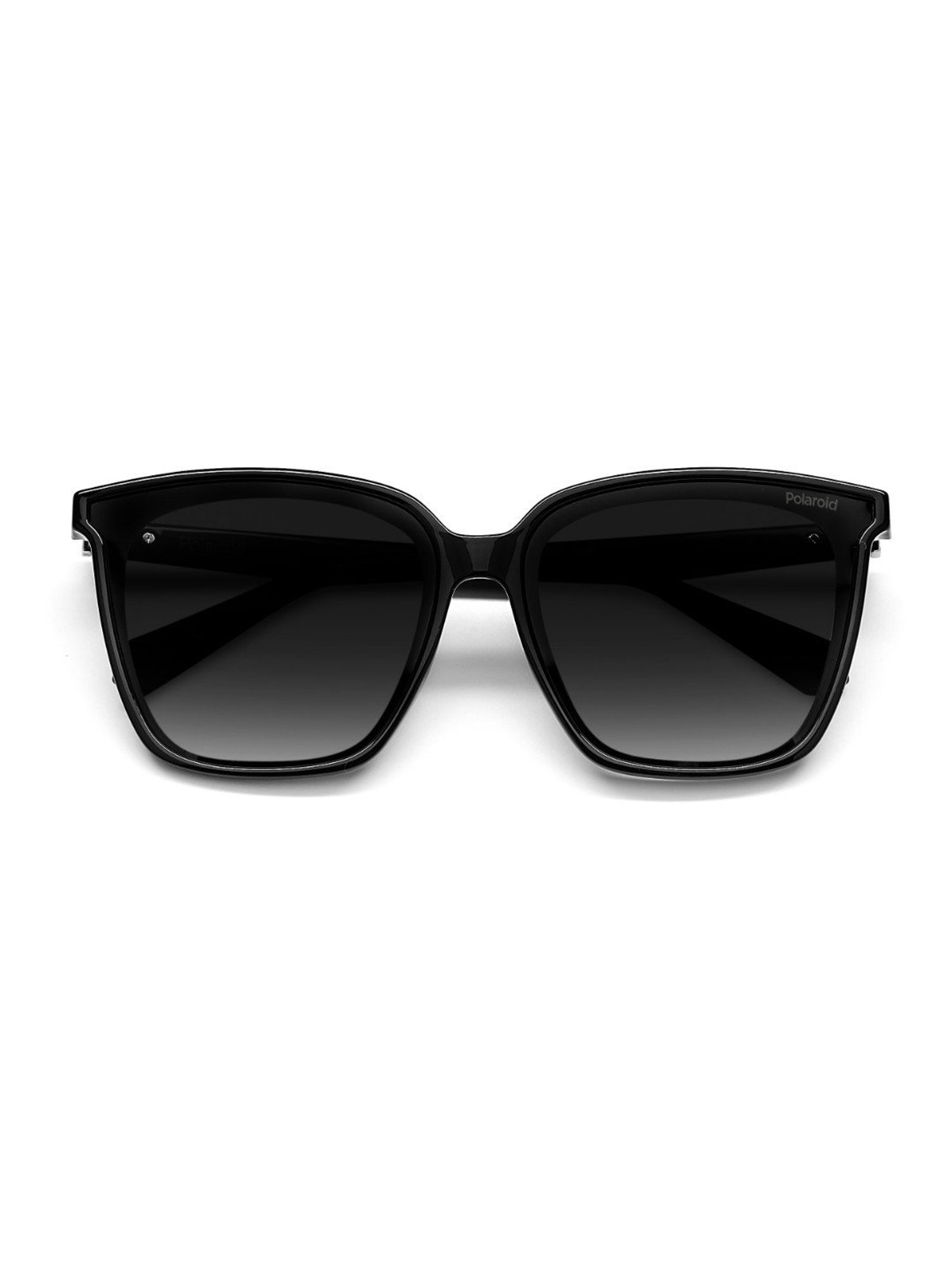 Polaroid Black Square Unisex Sunglasses