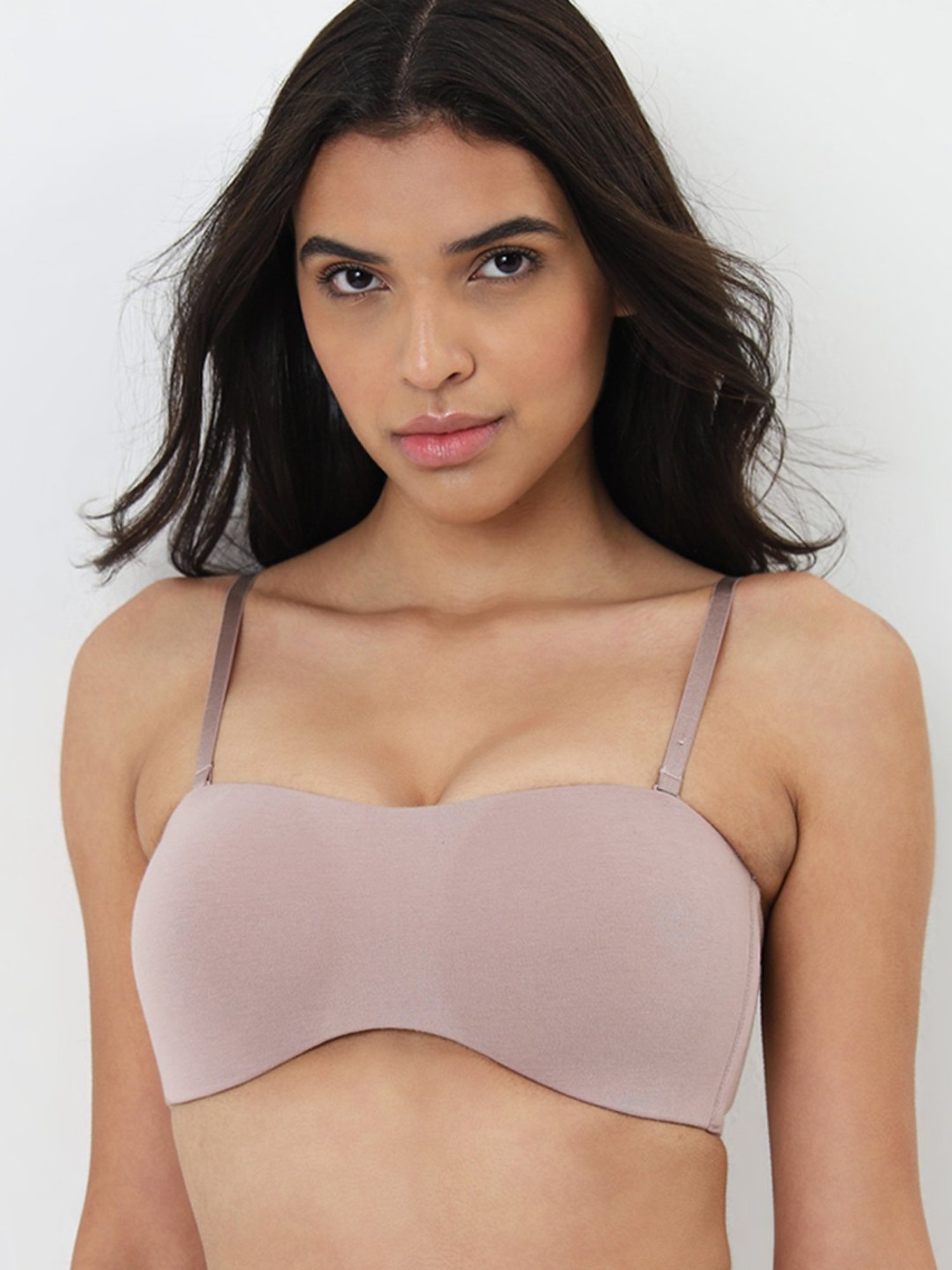 Wunderlove by Westside Light Mauve Strapless Padded Bra