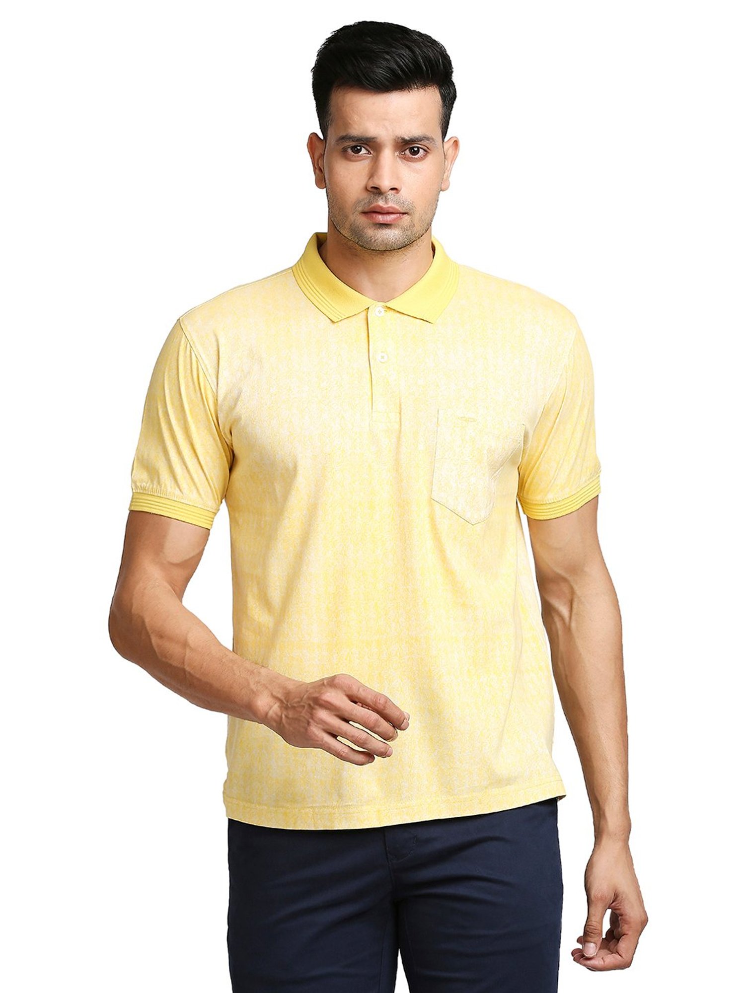 ColorPlus Yellow Polo T-Shirt