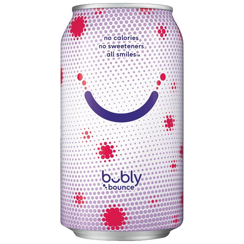 bubly bounce Triple Berry Sparkling Water - 8pk/12 fl oz Cans