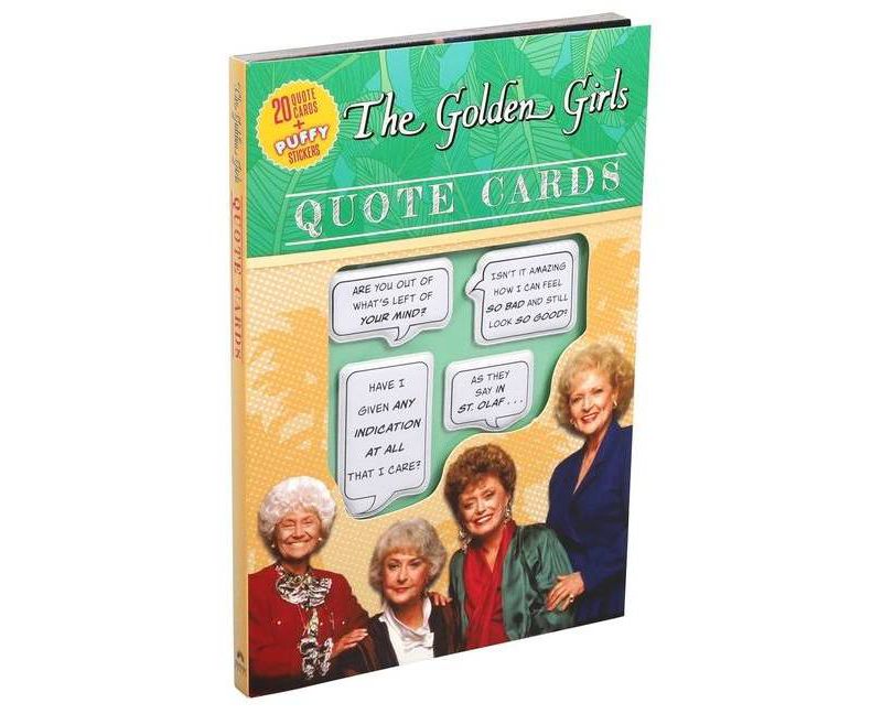 Golden Girls Quote Cards - (Paperback)