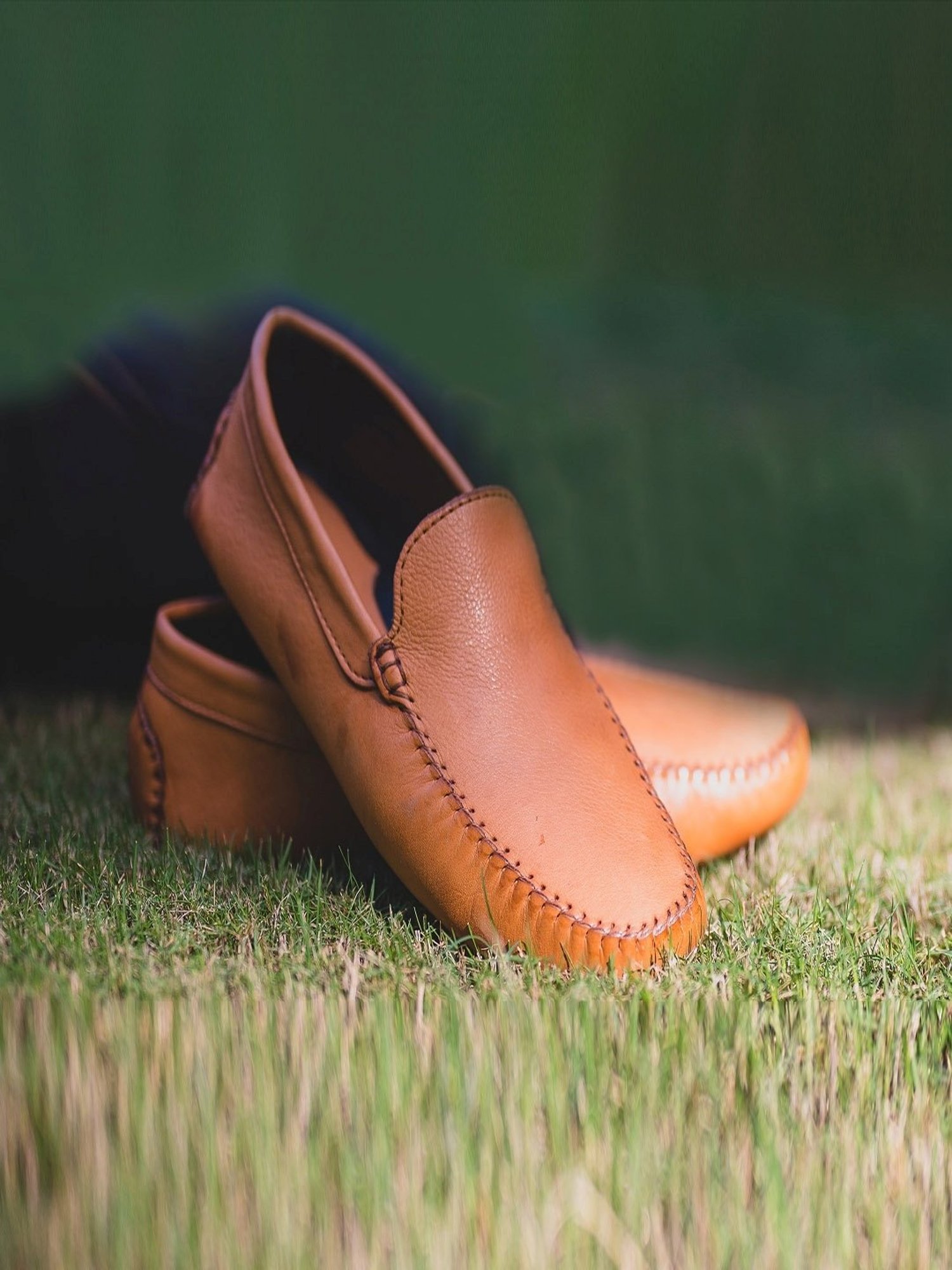 Yoho Men's Anti Pain Archflex Tan Loafers