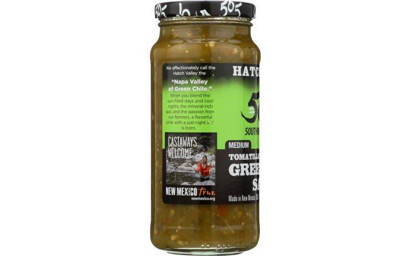 505 Southwestern Green Chile Salsa with Tomatillo, Garlic & Lime 16oz