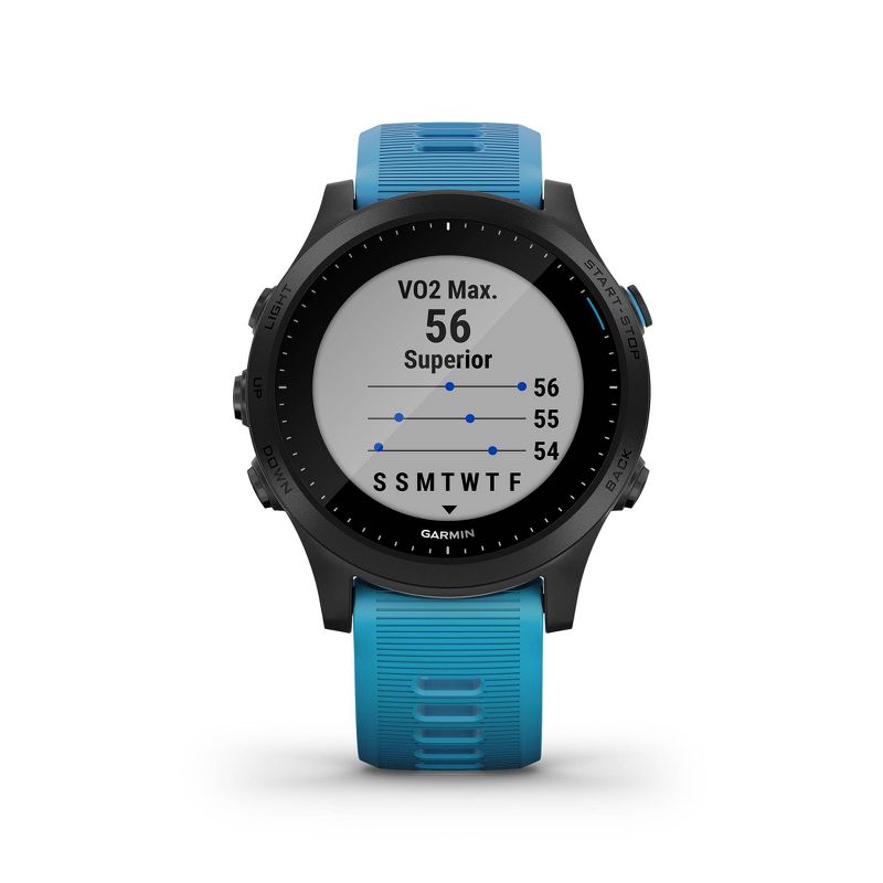 Garmin Forerunner 945 GPS Running Smartwatch Bundle - Blue