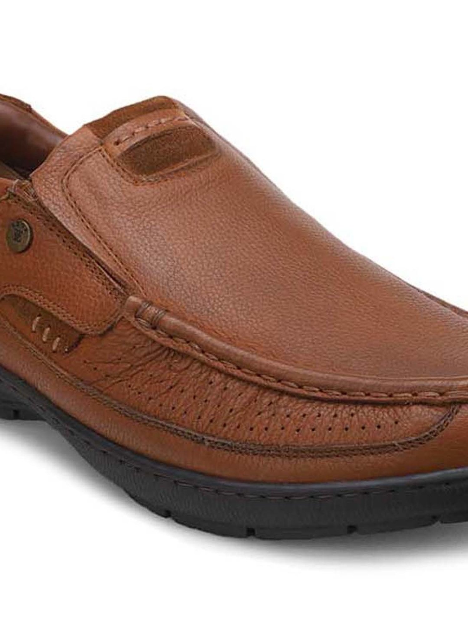 EZOK Men's Tan Formal Loafers