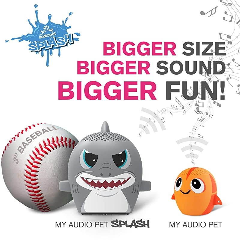 Splash Waterproof Bluetooth Portable Speaker MegaloSONG