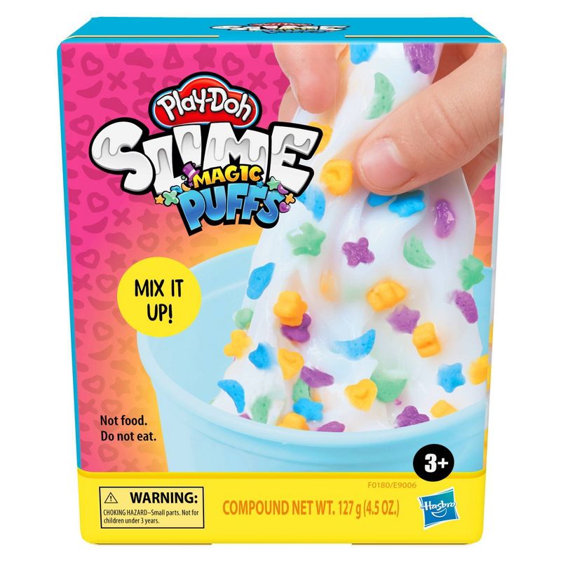 Play-Doh Slime Magic Puffs Cereal Themed Slime Compound