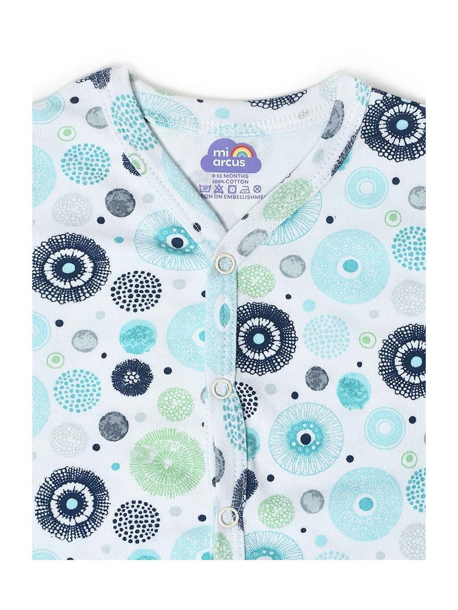 MiArcus Kids Multicolor Cotton Printed T-Shirt