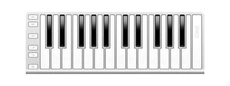 Xkey 25 USB MIDI Controller Silver