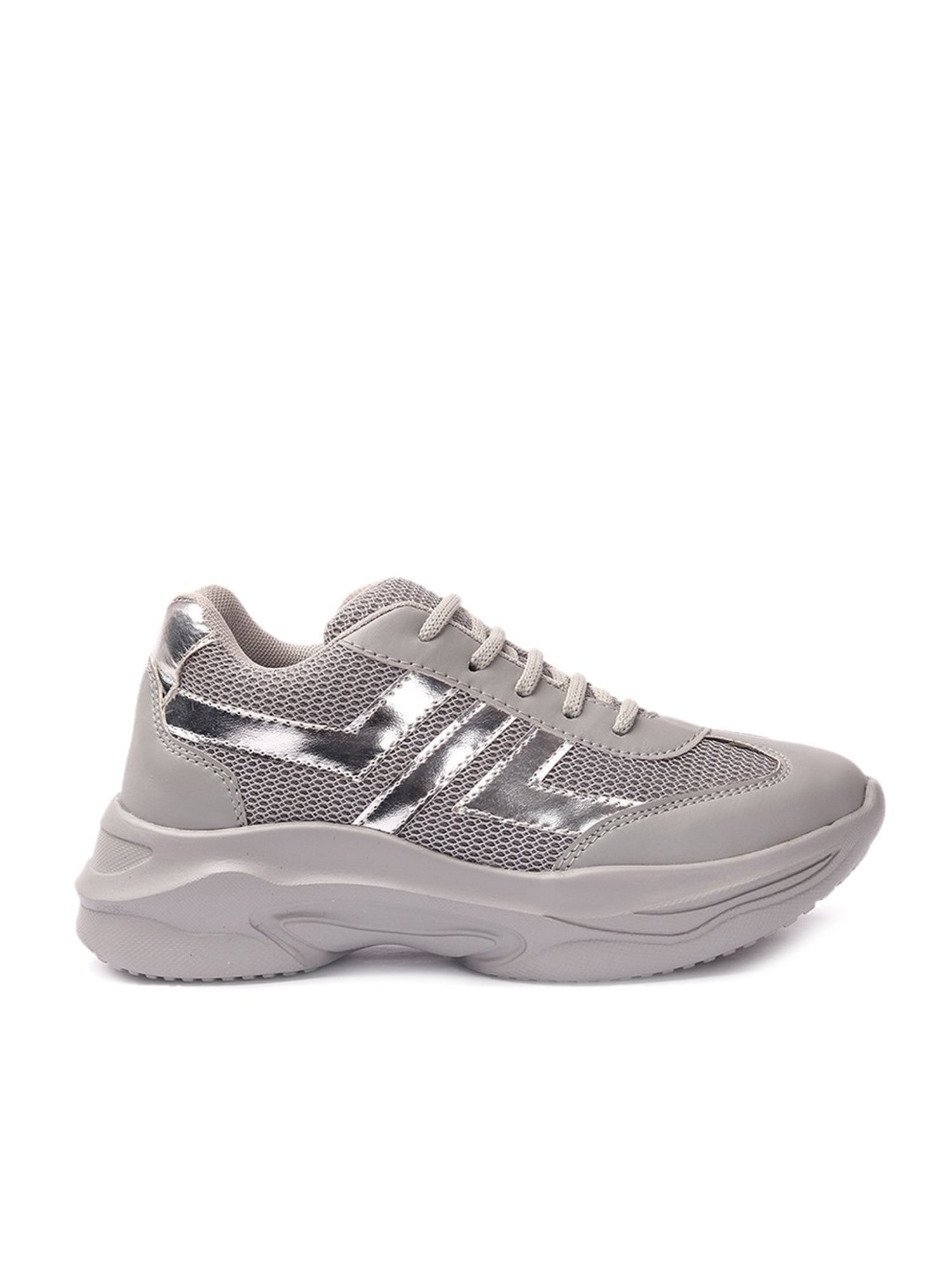 Iconics Women's Grey Running Shoes