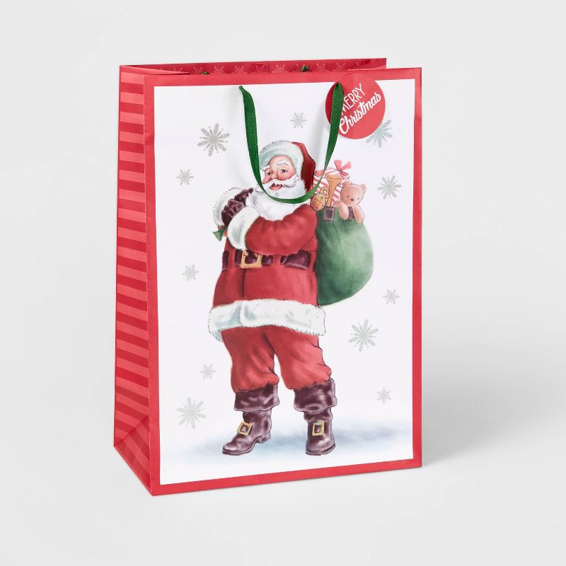 Jumbo Santa Gift Bag - Wondershop™