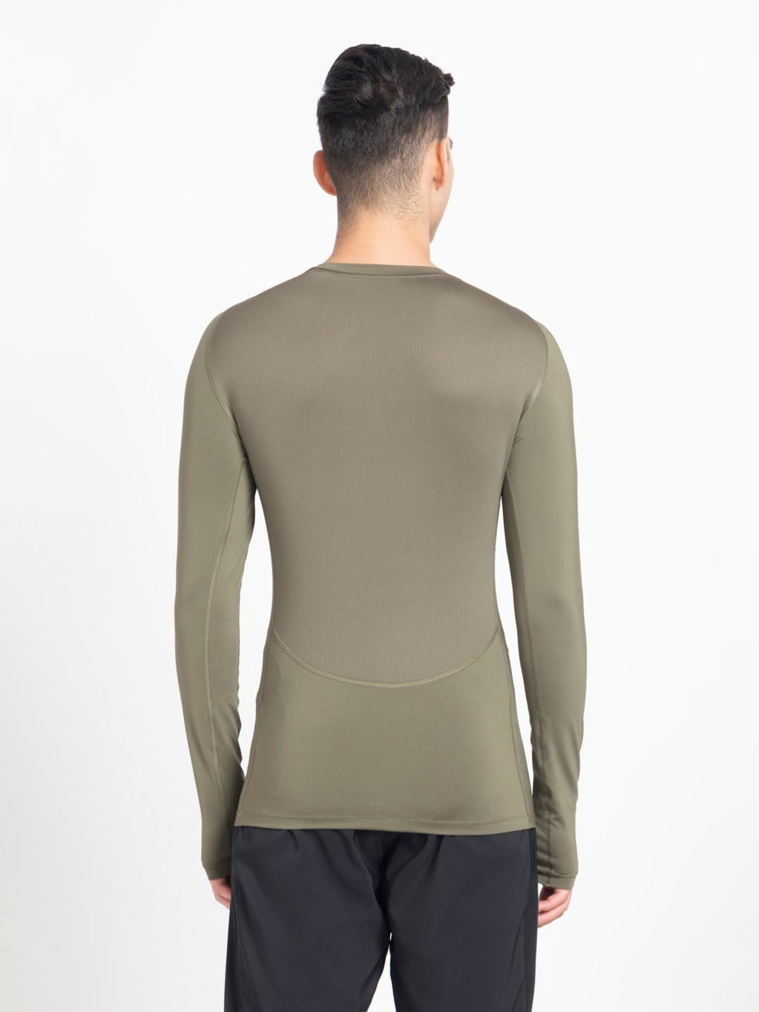 Adidas Green Fitted Fit Sports T-Shirt