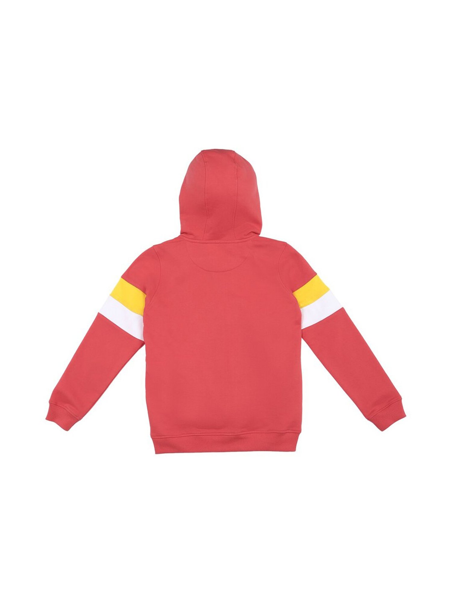 Allen Solly Junior Pink Printed Full Sleeves Sweatshirt