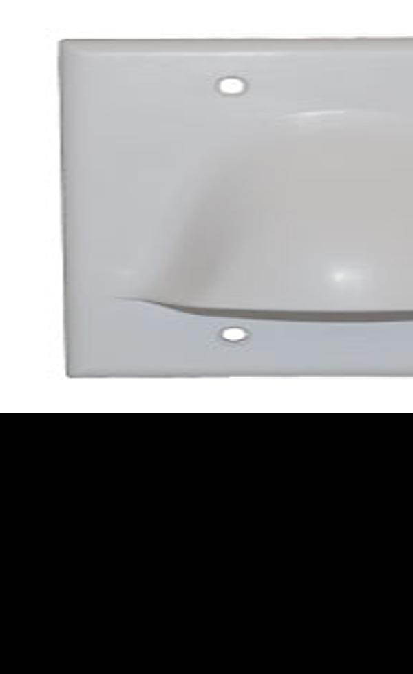 FACEPLATE 2 GANG BULK NOSE WHITE