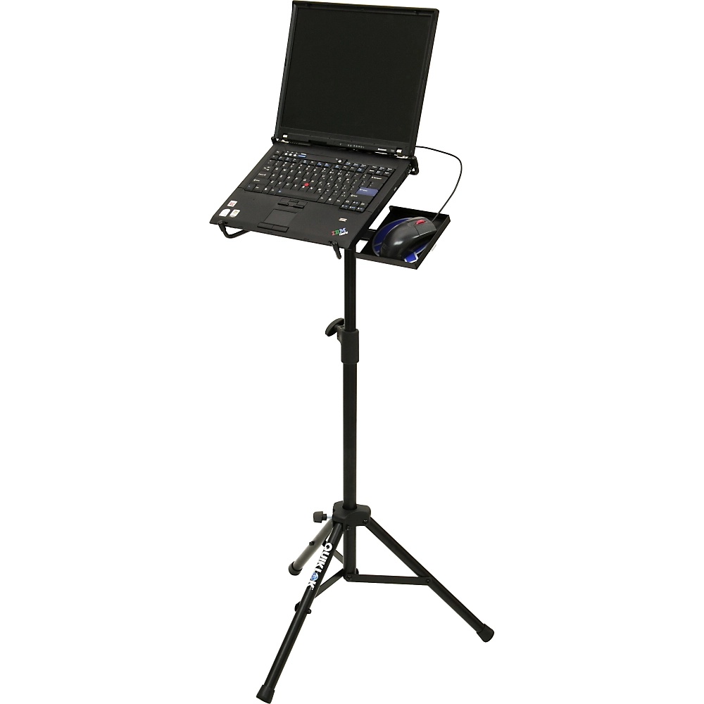 Quik-Lok LPH-003 Tripod Laptop Holder with Mouse Tray
