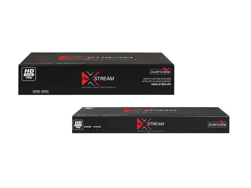 Avenview HDM-XTRM-IPSET H.264 IP Capture to HDMI Encoder/Decoder with TELNET and Audio Support Kit