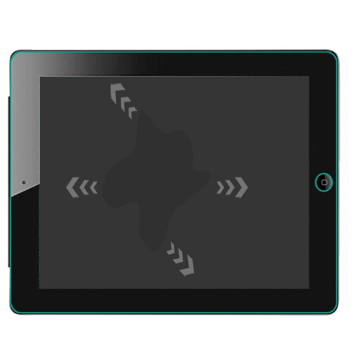 [2-PACK]-Mr Shield For Apple iPad 4, 3 & 2 Generation [Tempered Glass] Screen Protector [0.3mm Ultra Thin 9H Hardness 2.5D Round Edge] with Lifetime Replacement Warranty