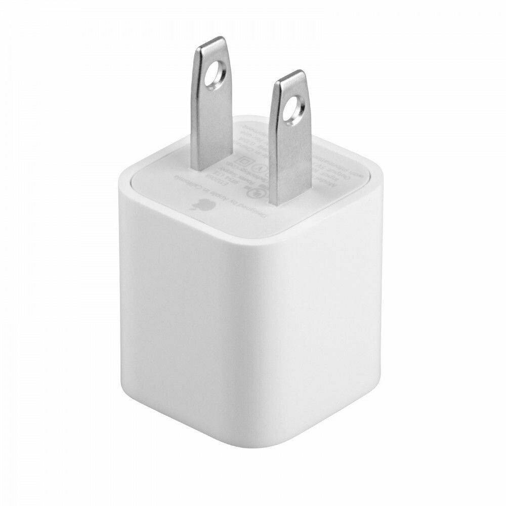Genuine Apple iPhone 5W Wall Charger Adapter Cube A1385