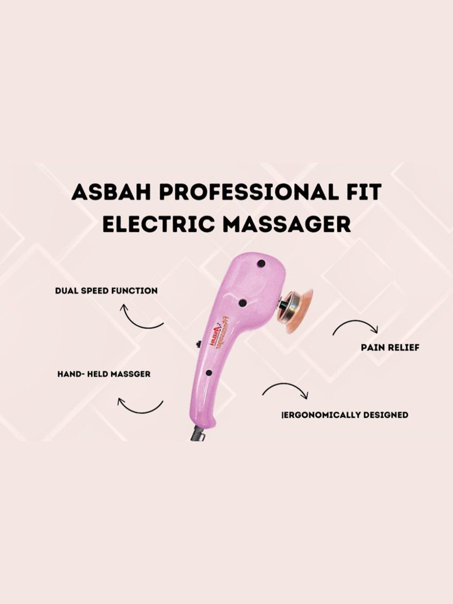 Asbah Professional Fit Electric Massager