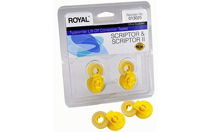 Electronic Typewriter Correction Ribbons