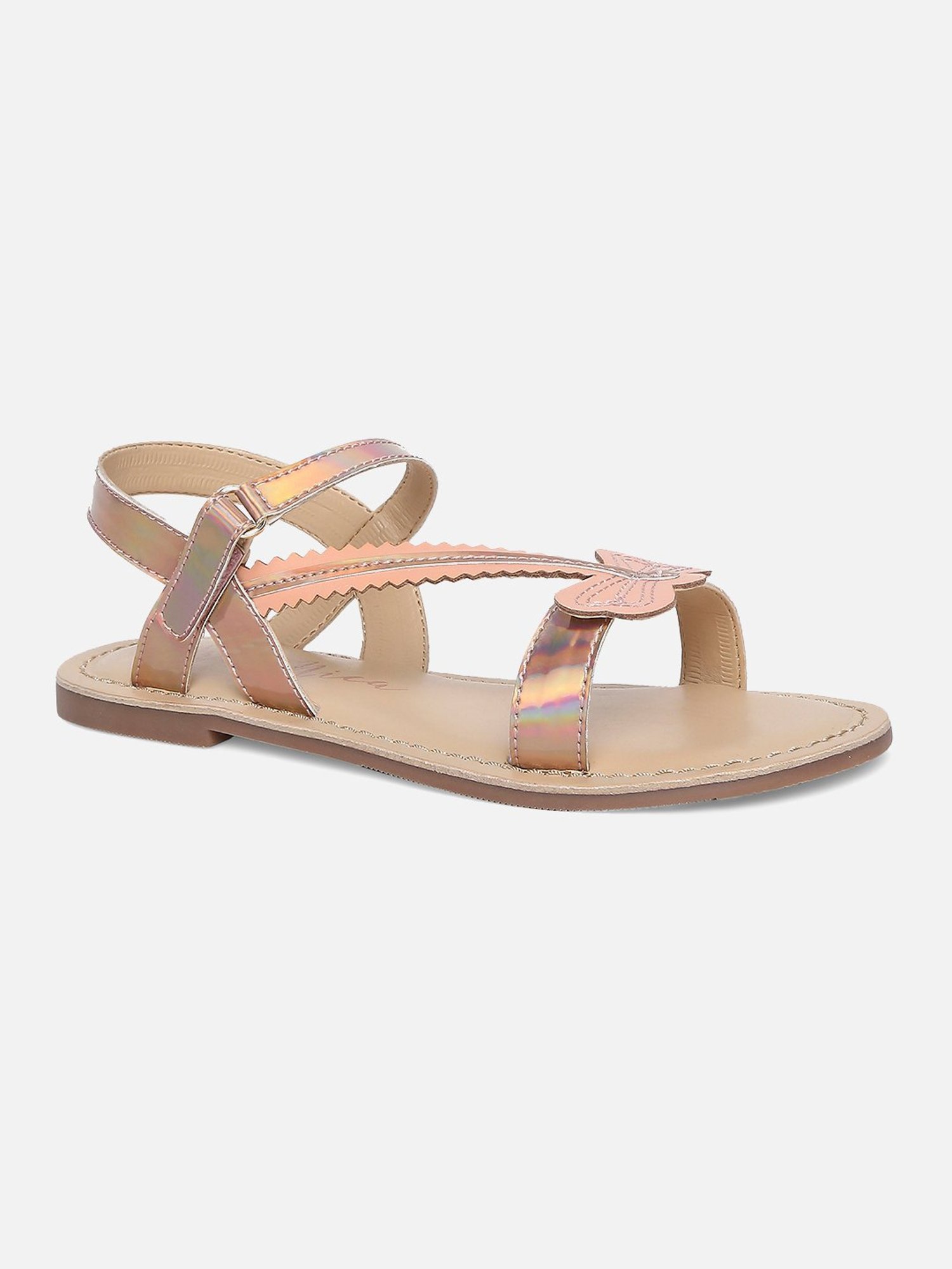 Aria Nica Kids Pixie Rose Gold Casual Sandals