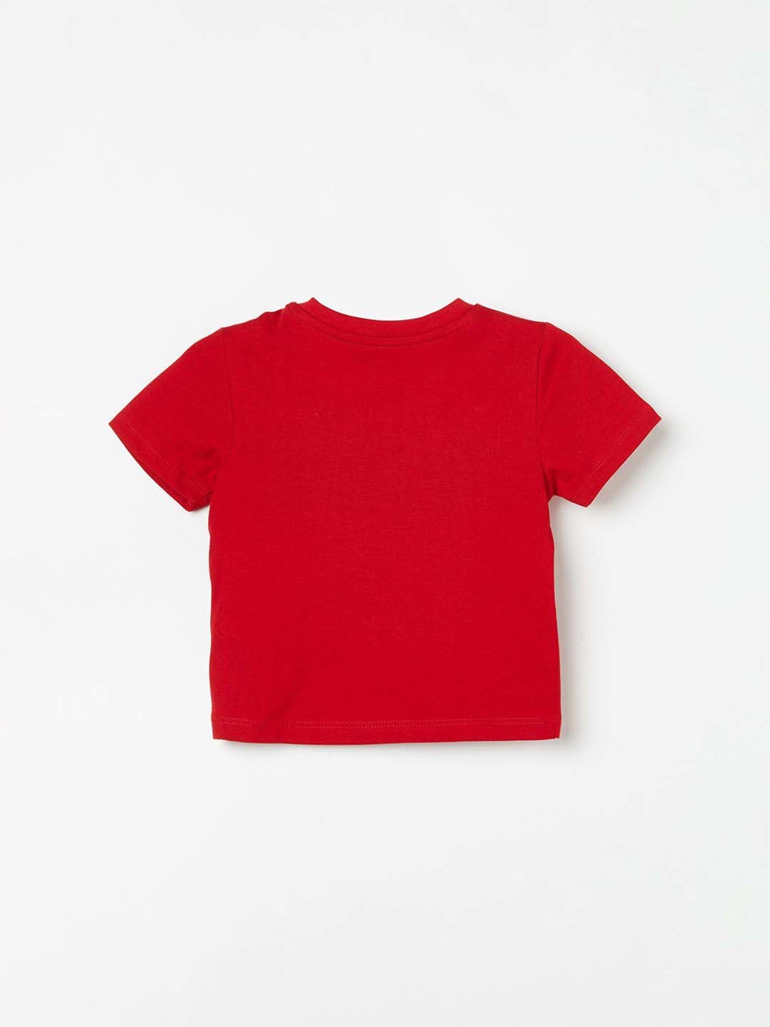 Juniors by Lifestyle Kids Red & Grey Cotton Tee