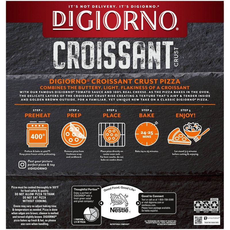 DiGiorno Cheese Stuffed Crust Three Meat Frozen Pizza - 9.2oz