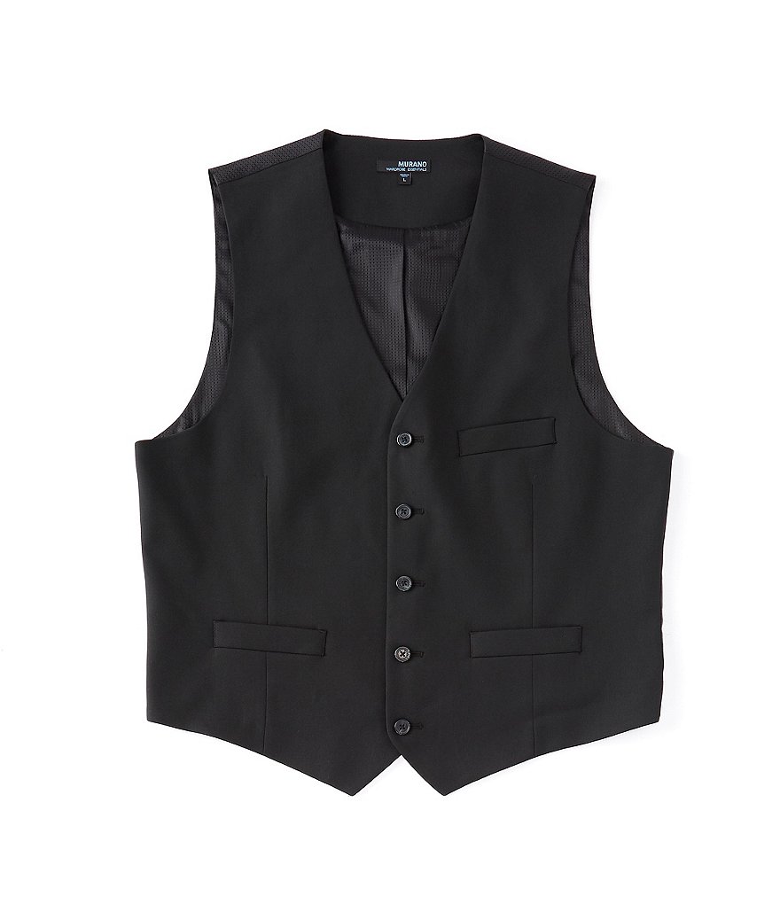 Perry Ellis Solid Suit Separates Vest