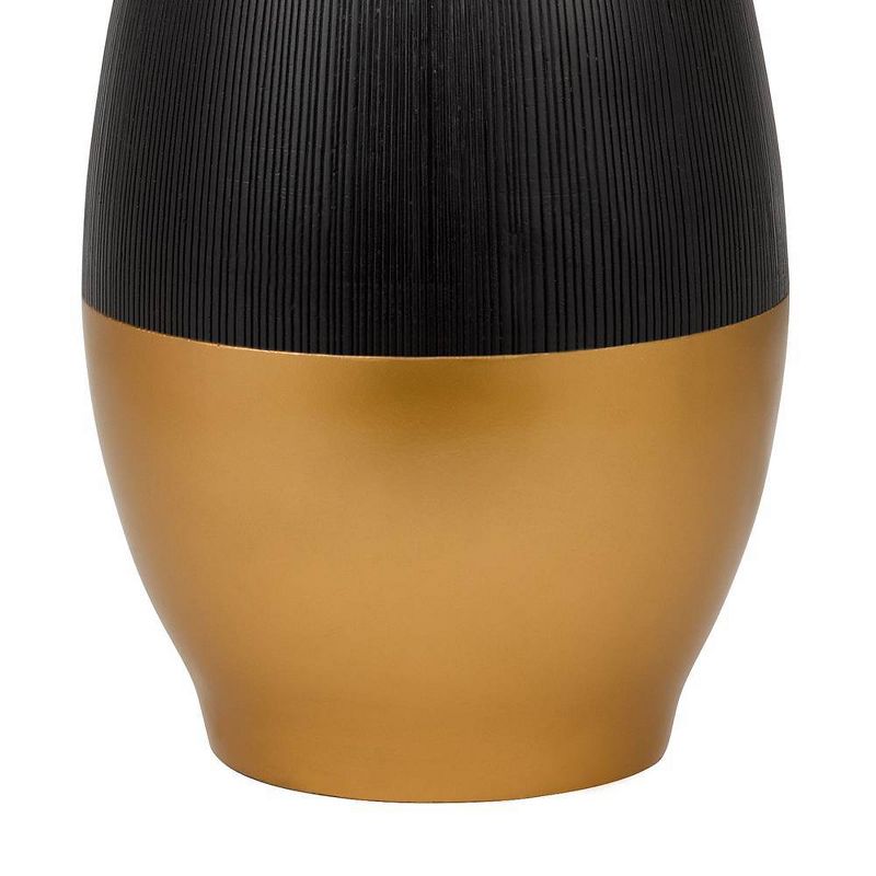 31" Tasha Table Lamp Black (Includes LED Light Bulb) - Cresswell Lighting